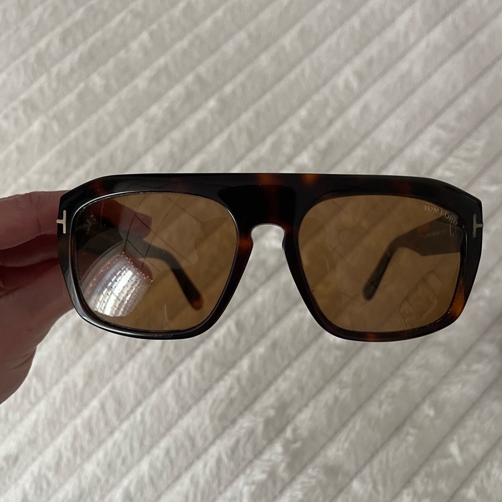 Tom Ford Conrad Brow-Bar Sunglasses - Picture 6 of 16